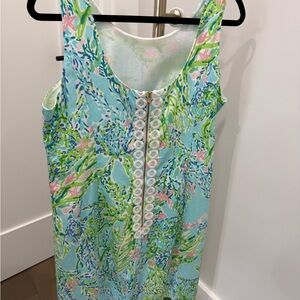 Lilly Pulitzer Shift Dress with back detail size 14